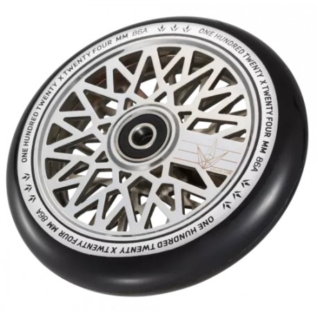 Blunt Diamond Hollow Core Wheel 120mm Chrome Black