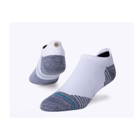 STANCE Run Light Tab ST Short Socks White