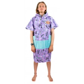 Poncho All-In V Beach Crew Pop 80 Violet