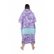 Poncho All-In V Beach Crew Pop 80 Violet