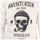 Sweat Capuche Stered Aventurier Des Mers Ecru