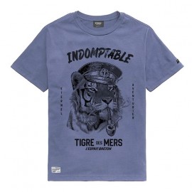 Tee Shirt Enfant Stered Tigre des Mers Denim