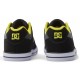 Chaussures DC Junior Pure Elastic Black Lime Green