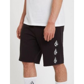 Volcom Iconic Stone Fleece Shorts Black