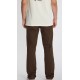 Pantalon Volcom Frickin Modern Stretch Dark Brown