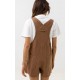 Combishort Femme Rhythm Tide Overall Brown