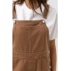Combishort Femme Rhythm Tide Overall Brown
