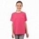 Tee Shirt A L'Aise breizh Fille Bigoud Fushia Paillette
