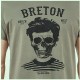 Men's T-ShirtStered Breton Bev Atav Rouille