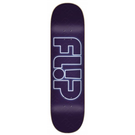 Flip Odyssey Neon Purple 8.0" Skateboard Deck