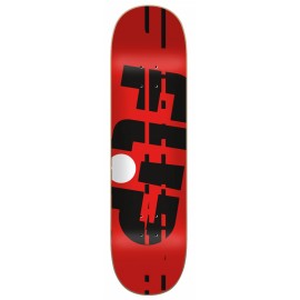 Flip Odyssey Glitch Red 8.375" Skateboard Deck