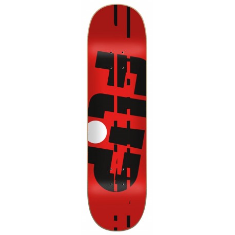 Flip Odyssey Glitch Red 8.375" Skateboard Deck