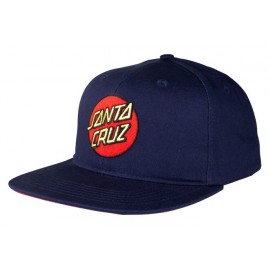 Cap Santa Cruz Classic Dot Snapback Dark Navy