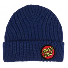 Santa Cruz Classic Dot Beanie Cobalt