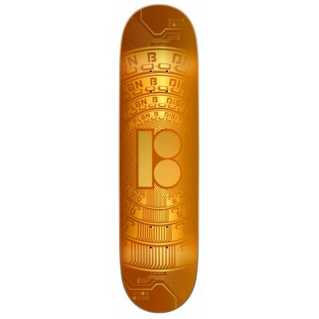 Plan B Gold Crypto 8.5″ Skateboard Deck