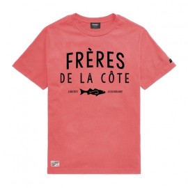 Tee Shirt Enfant STERED Frères de la Côte Corail