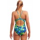 Women's 1 Piece Swimsuit FUNKITA Diamond Back One Fly Baby