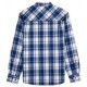Men's Santa Cruz Apex Blue Check Flannel Shirt