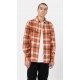 DICKIES Nimmons Bombay Brown Long Sleeve Shirt