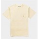 RHYTHM Embroidered Pocket Men's Tee Shirt Vanilla