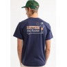 Men's Tee Shirt RHYTHM Oceanside French Blue