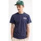 Tee Shirt Homme RHYTHM Oceanside French Blue