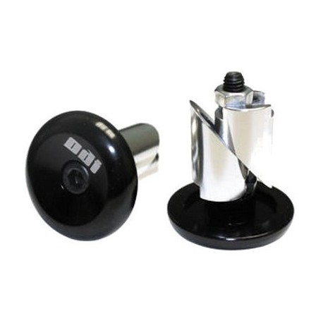 Odi Aluminium Bar End Plugs Black