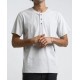 Tee Shirt Homme RHYTHM Everyday Stripe Henley Grey