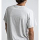Men's T-Shirt RHYTHM Everyday Stripe Henley Gray