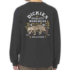 Dickies Fort Lewis Long Sleeve Tee Shirt Black