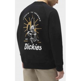 Sweatshirt Crew Dickies Bettles Black