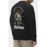 Sweatshirt Crew Dickies Bettles Black