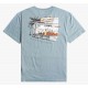 Tee Shirt Billabong Surf N Cream Washed Blue