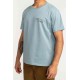 Tee Shirt Billabong Surf N Cream Washed Blue