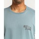 Tee Shirt Billabong Surf N Cream Washed Blue