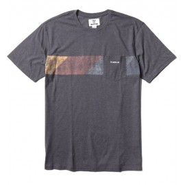 Tee Shirt Homme VISSLA Mojo Pocket Graphite