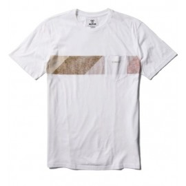 Men's T-Shirt VISSLA Mojo Pocket Vintage White