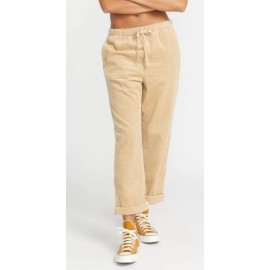 VOLCOM Stone Street Khaki Women's Velvet Trousers