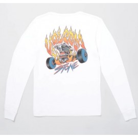 Junior Long Sleeve Tee Shirt VOLCOM Trux White