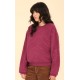 Women's Sweater VOLCOM Error 101Crew Wine