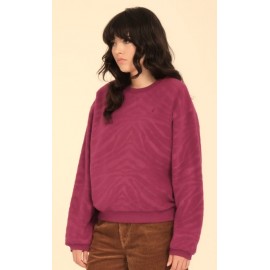 Women's Sweater VOLCOM Error 101Crew Wine