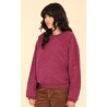 Women's Sweater VOLCOM Error 101Crew Wine