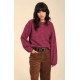 Women's Sweater VOLCOM Error 101Crew Wine