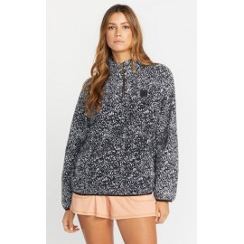 Pull Polaire Femme Volcom Pheelin It Mock Neck Cloud