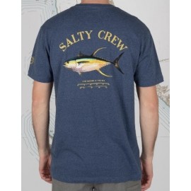 Men's T-Shirt SALTY CREW Ahi Mount Navy Heather