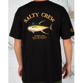 Tee Shirt Homme SALTY CREW Ahi Mount Black