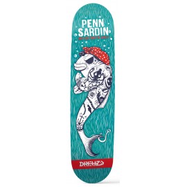 Dreuz Rosie The Sardine 8.0" Skateboard Deck