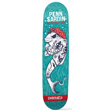 Plateau de Skate Dreuz Rosie The Sardine 8.0"