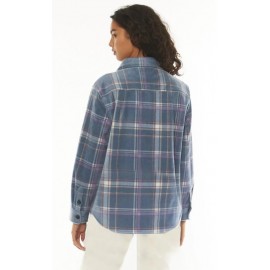 Women's Fleece Shirt SISSTREVOLUTION Lil Falcon Blue Fog