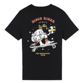 Tee Shirt Homme OCEAN PARK Disco Rider Noir